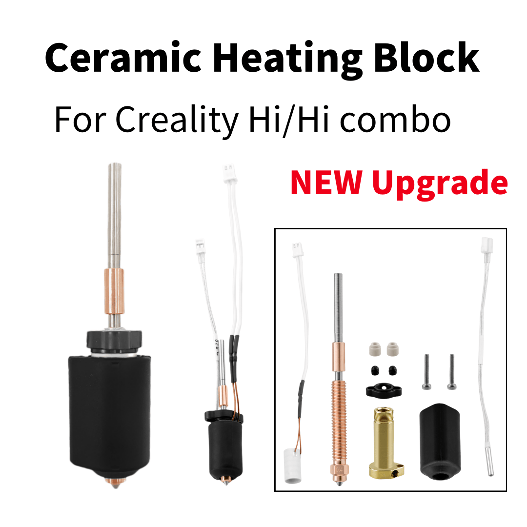 3D Printing Nozzle - Kit Hotend mejorado para Creality Hi
