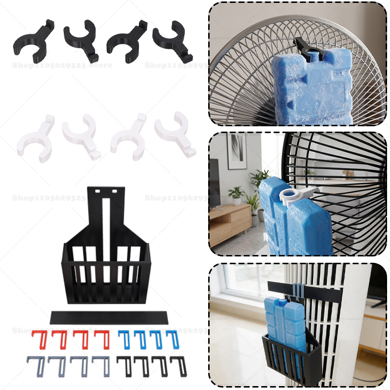 3D Printing Abs - Soporte y Clips para Paquete de