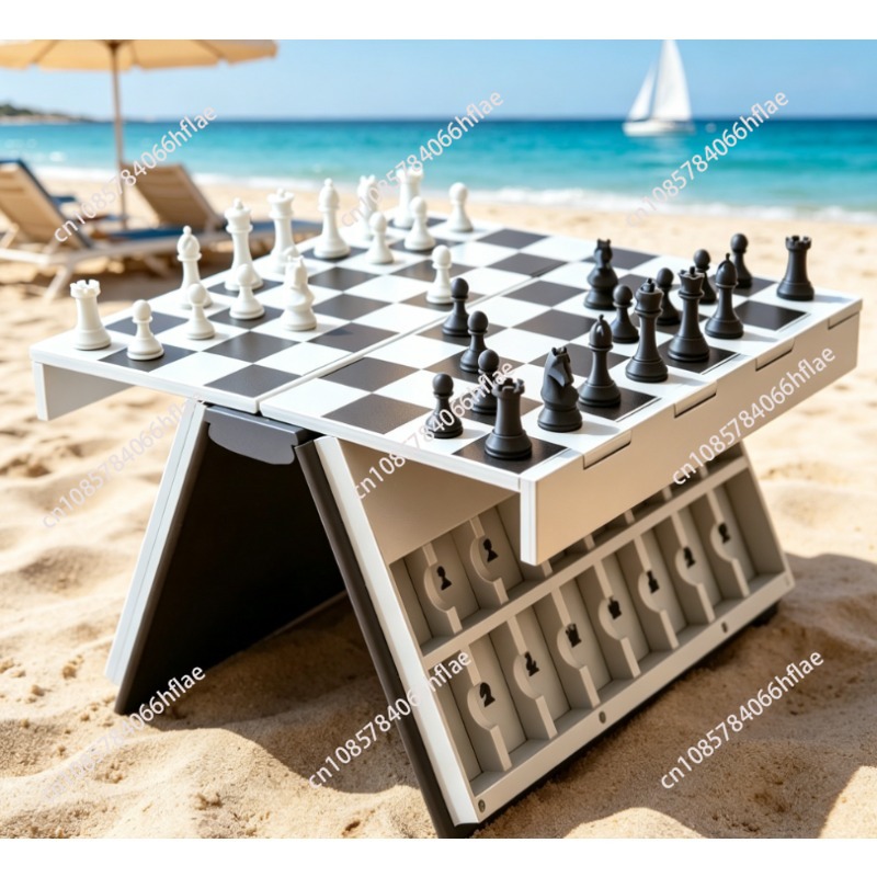 3D Printing Chess - Nuevo Libro de Ajedrez Magnético Plegable