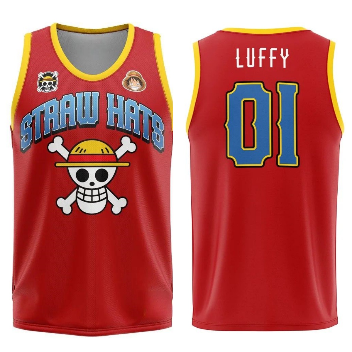 3D Printing One Piece - Camiseta sin mangas con estampado 3D