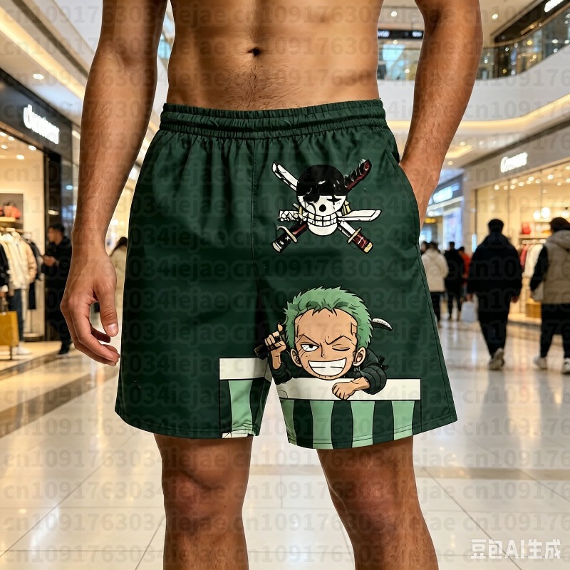3D Printing One Piece - Pantalones Cortos de una Pieza con