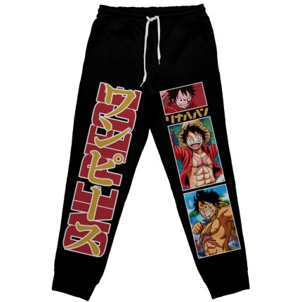 3D Printing One Piece - Pantalones Deportivos Luffy 2026 para Hombre,