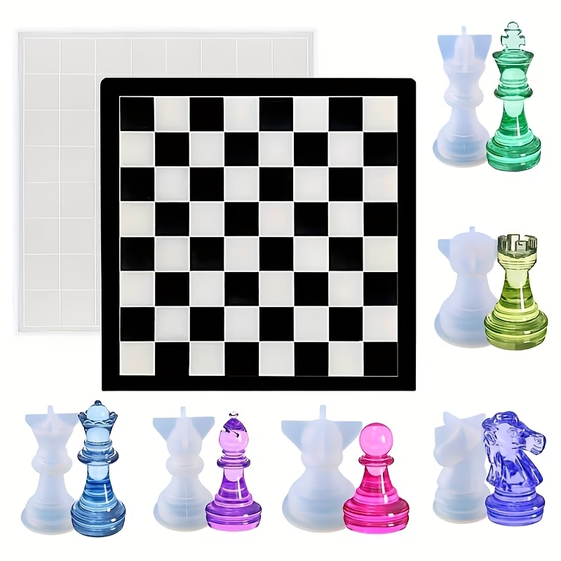 3D Printing Chess - Moldes de Silicona para Ajedrez de
