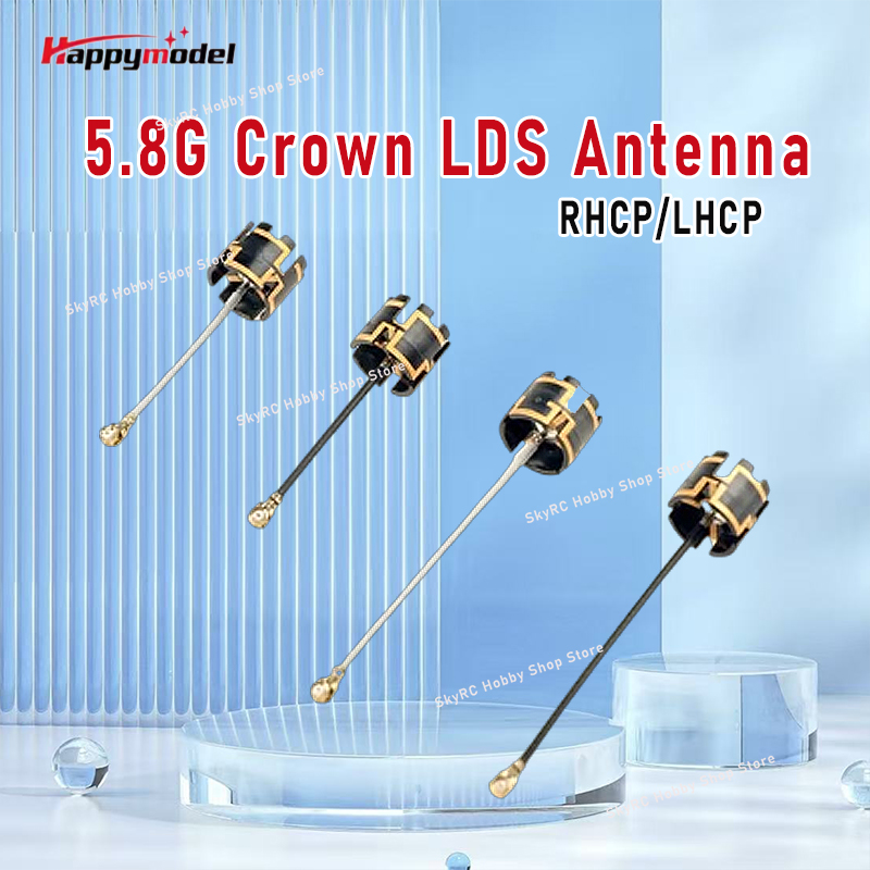 3D Printing Drone - Happymodel 5,8G Crown LDS antena RHCP/LHCP