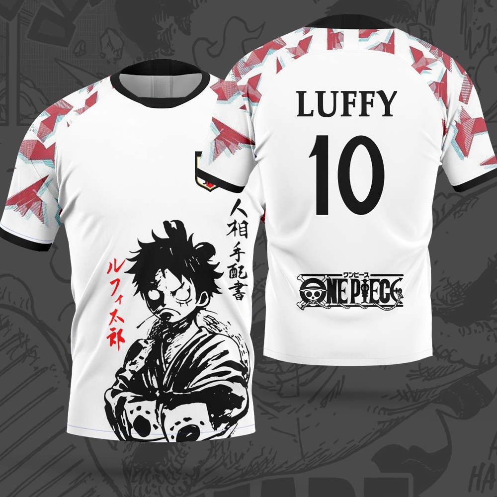 3D Printing One Piece - Camiseta de Fútbol con Temática de