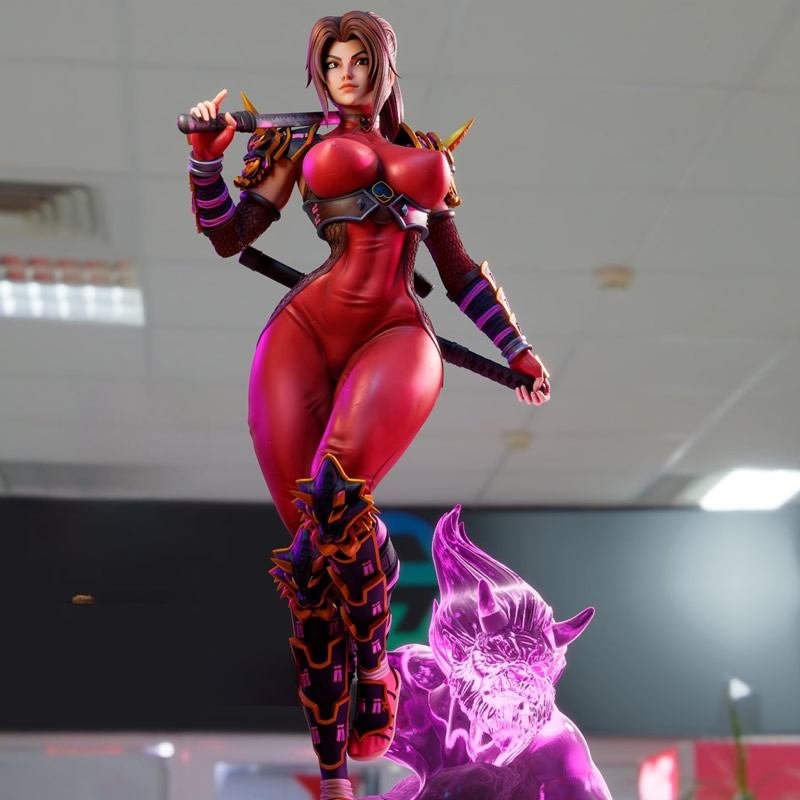 3D Printing Abs - Personaje del juego de 2 estilos