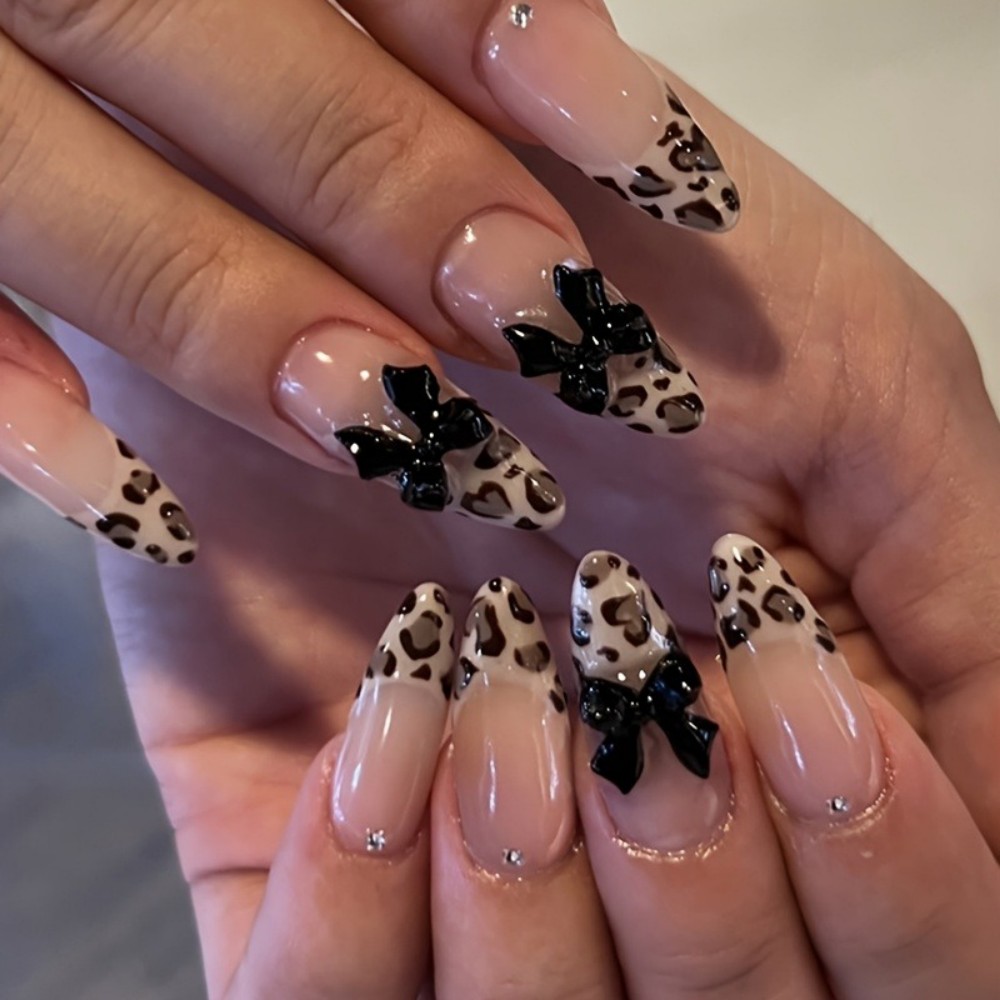 3D Printing Abs - 24 Uñas Postizas Francesas con Diseño