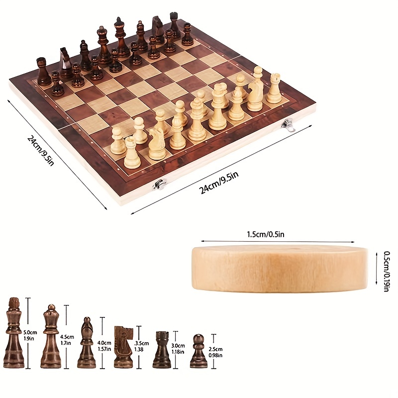 Tablero de ajedrez 3 en 1, tab - 3D Printing Chess reseña y precio