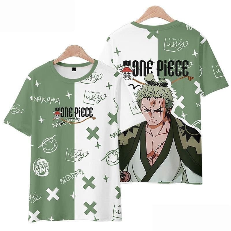 Camiseta con estampado 3D de O - 3D Printing One Piece reseña y precio
