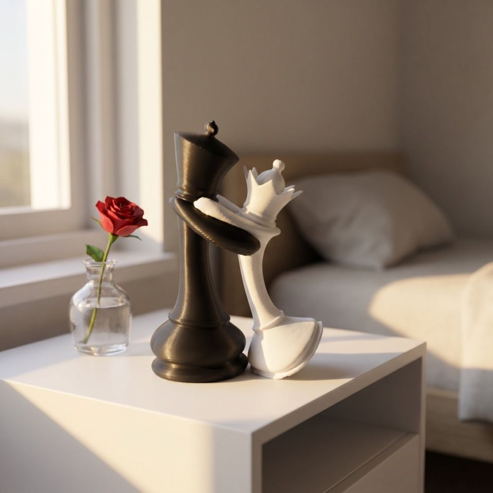 Estatua de ajedrez impresa en  - 3D Printing Chess reseña y precio
