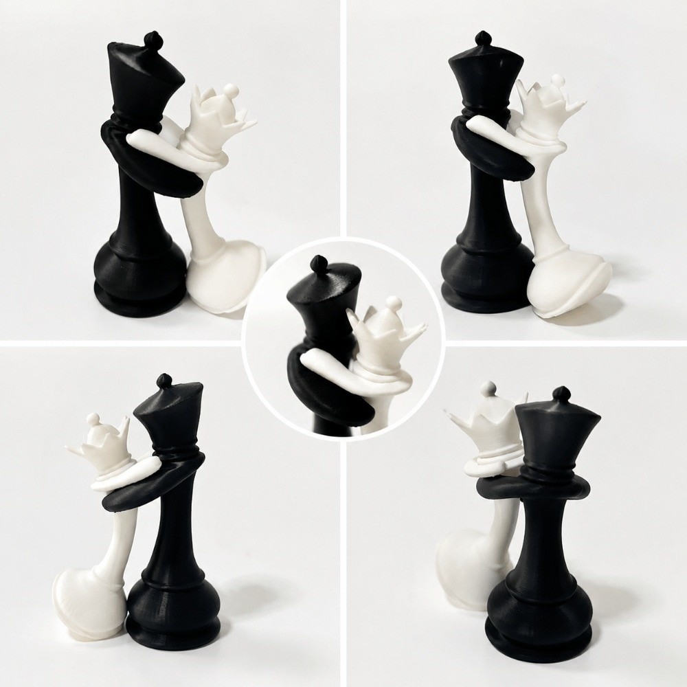 Estatua de ajedrez impresa en  - 3D Printing Chess reseña y precio