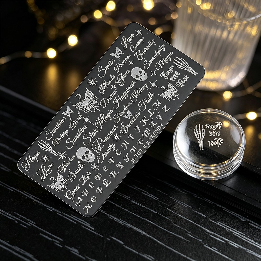 Placa de Estampado de Uñas 3D  - 3D Printing Templates Free reseña y precio