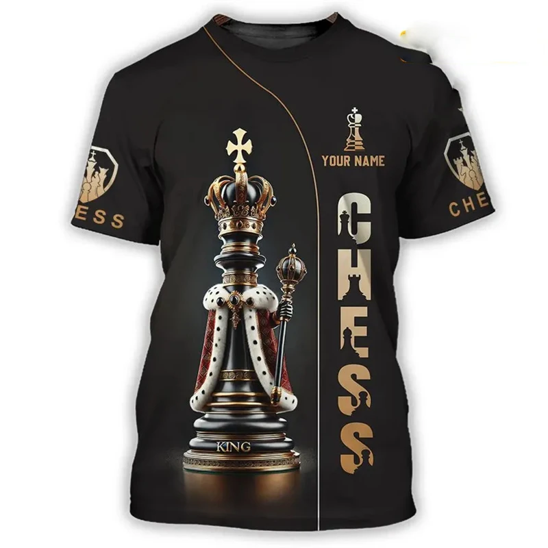 Camiseta divertida de rey de a - 3D Printing Chess reseña y precio