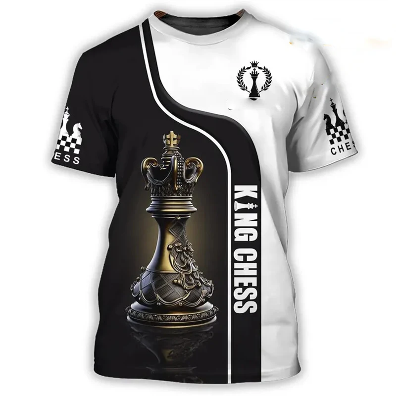 Camiseta divertida de rey de a - 3D Printing Chess reseña y precio