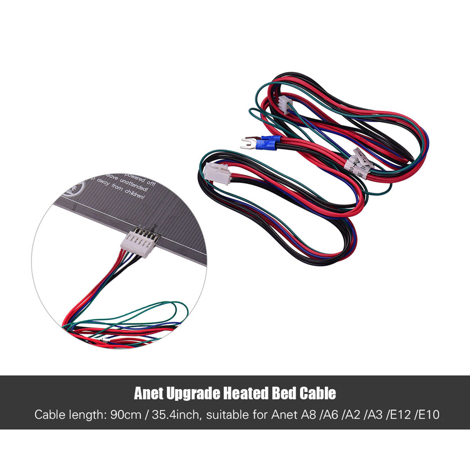 Anet 18AWG Cable de cama calef - 3D Printing Industrial reseña y precio