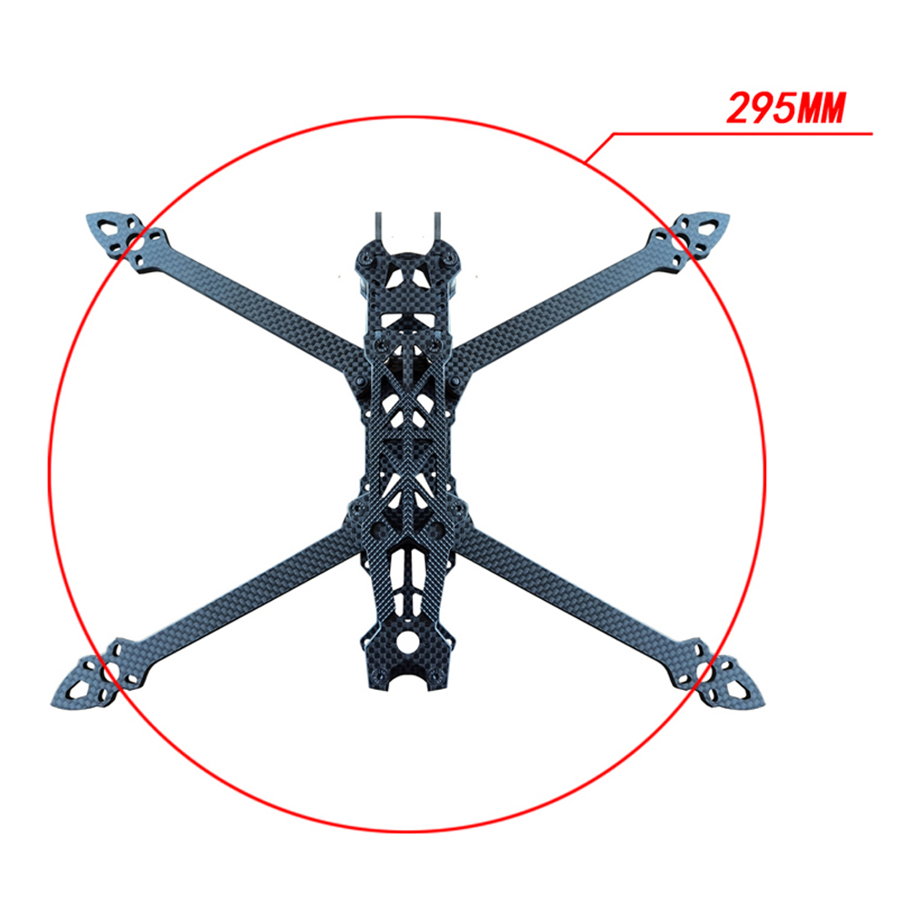 Marco de cuadricóptero de fibr - 3D Printing Drone reseña y precio