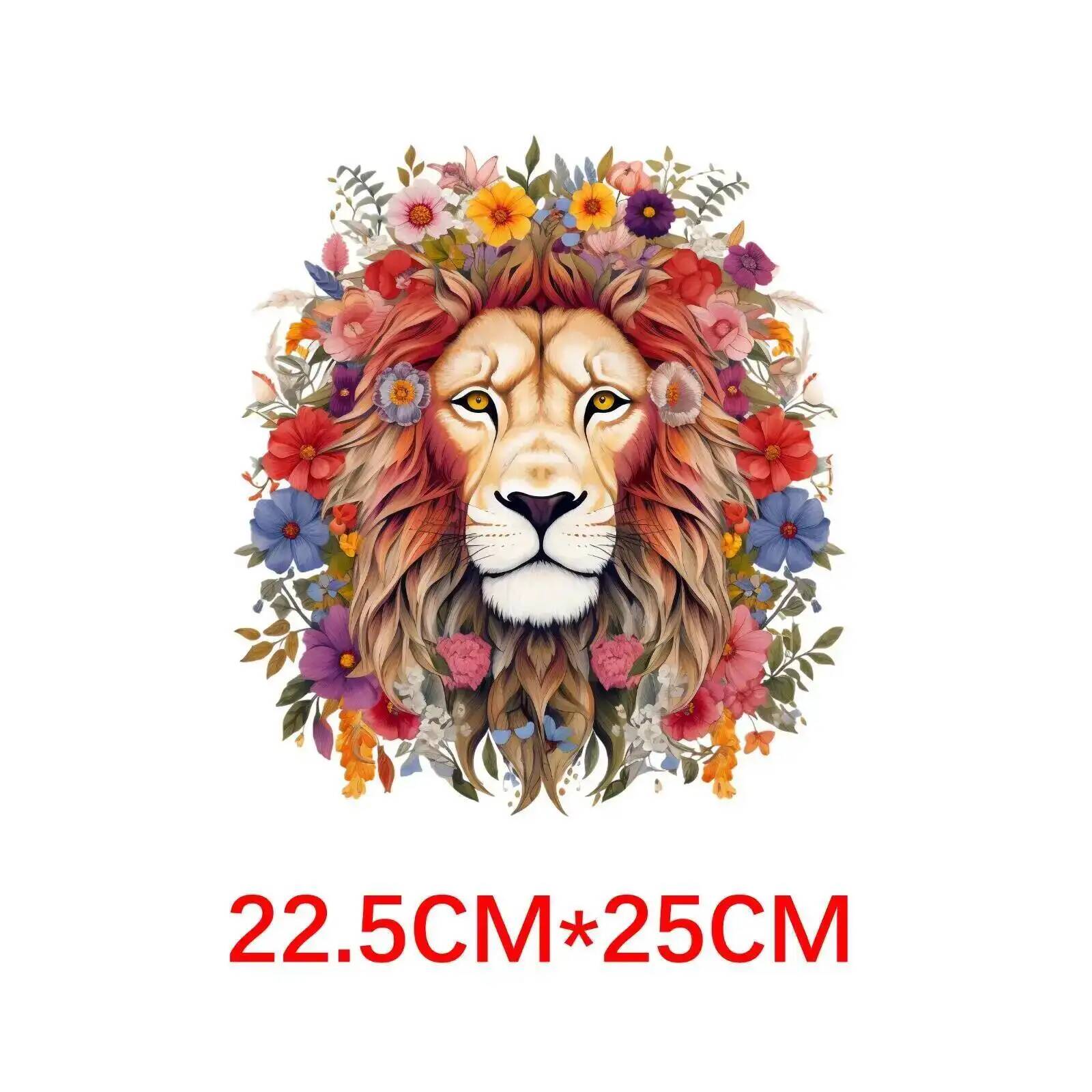 25cm León Tigre flor Animal hi - 3D Printing Vinyl reseña y precio
