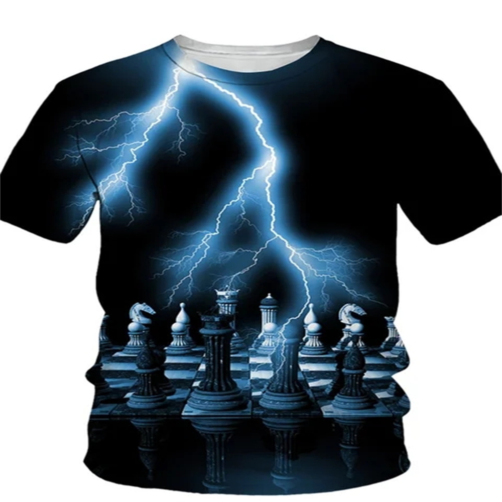 Camisetas con estampado 3D de  - 3D Printing Chess reseña y precio
