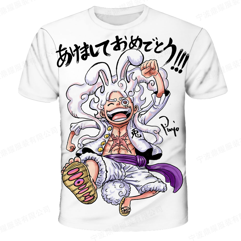 Camiseta con estampado 3D de d - 3D Printing One Piece reseña y precio