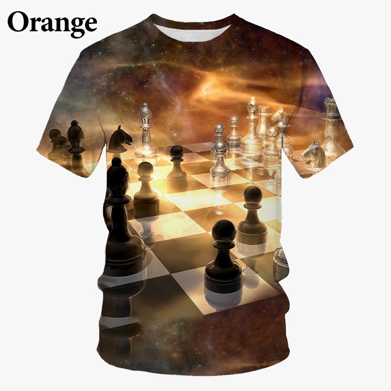 Camiseta con estampado 3D de a - 3D Printing Chess reseña y precio