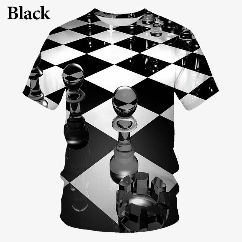 Camiseta con estampado 3D de a - 3D Printing Chess reseña y precio