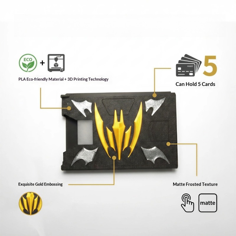 Portatarjetas impreso en 3D de - 3D Printing Ideas reseña y precio