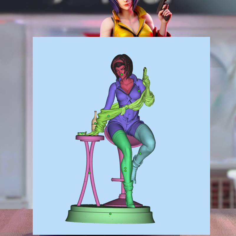 2 estilos personaje del juego  - 3D Printing Abs reseña y precio