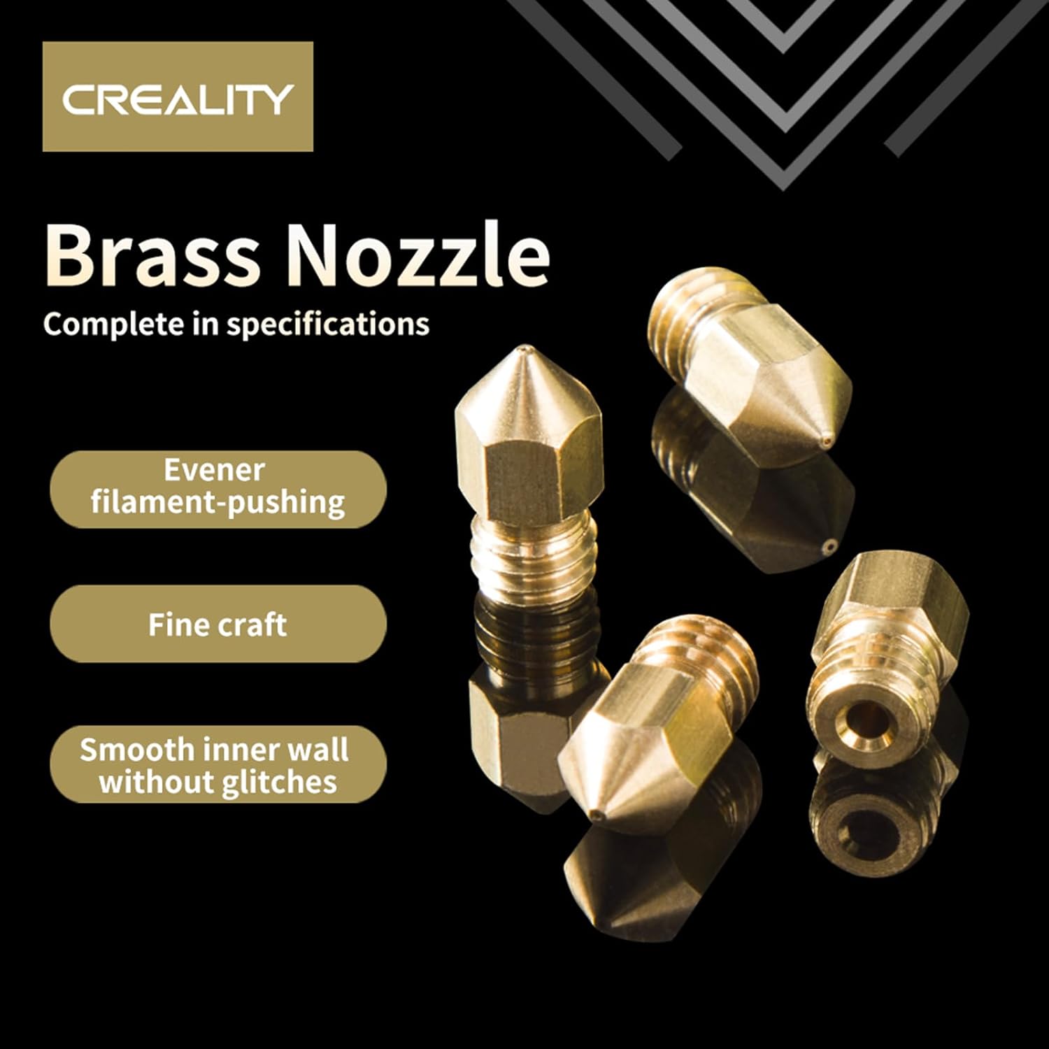Boquillas oficiales Creality E - 3D Printing Nozzle reseña y precio