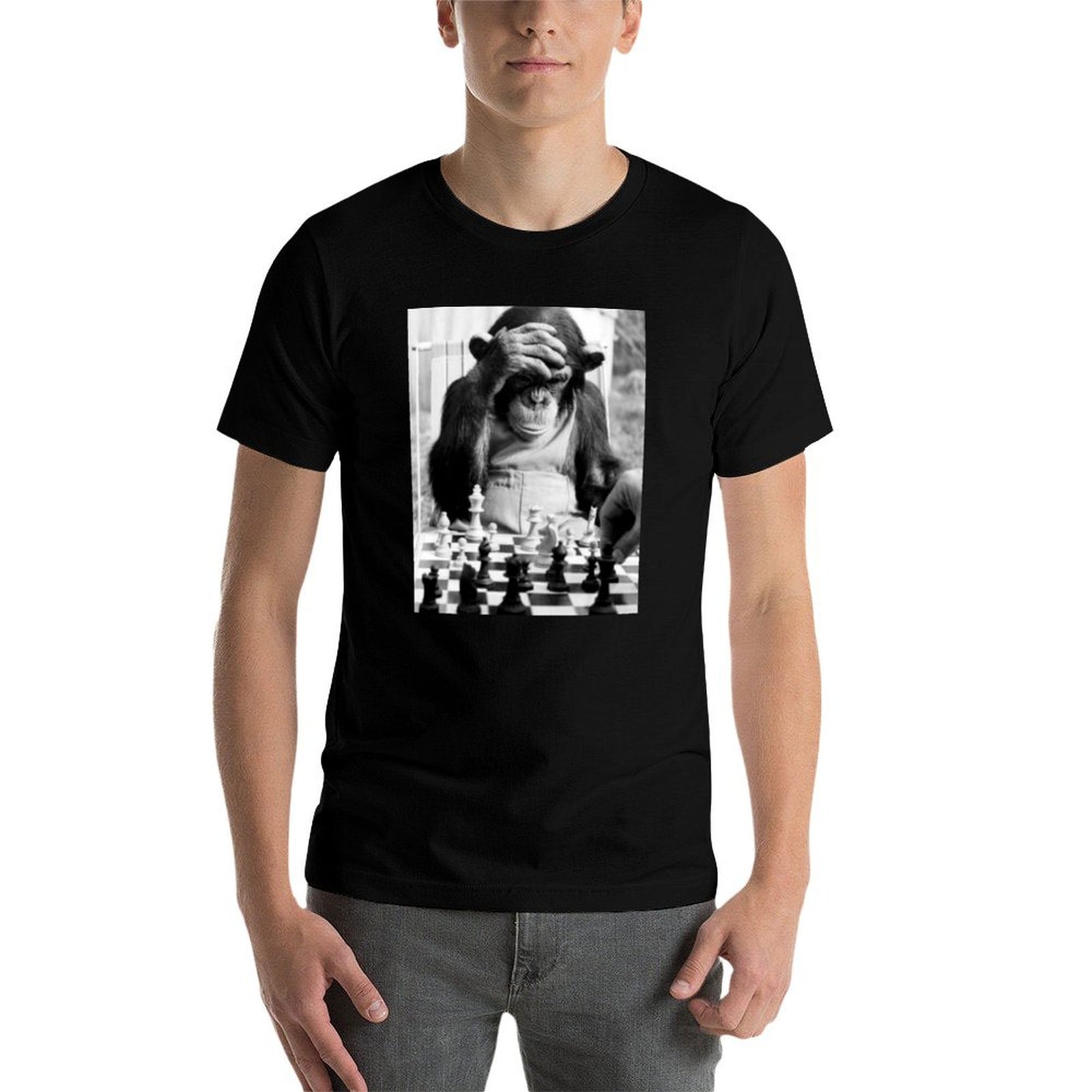 Camiseta divertida con diseño  - 3D Printing Chess reseña y precio