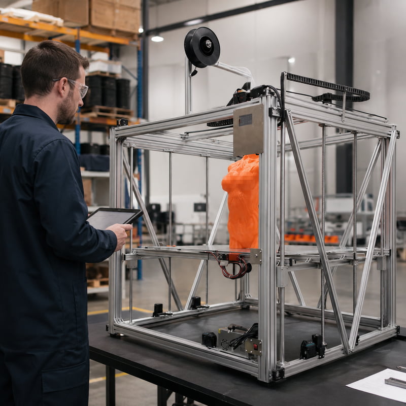 Impresora 3D Industrial de Cal - 3D Printing Industrial reseña y precio