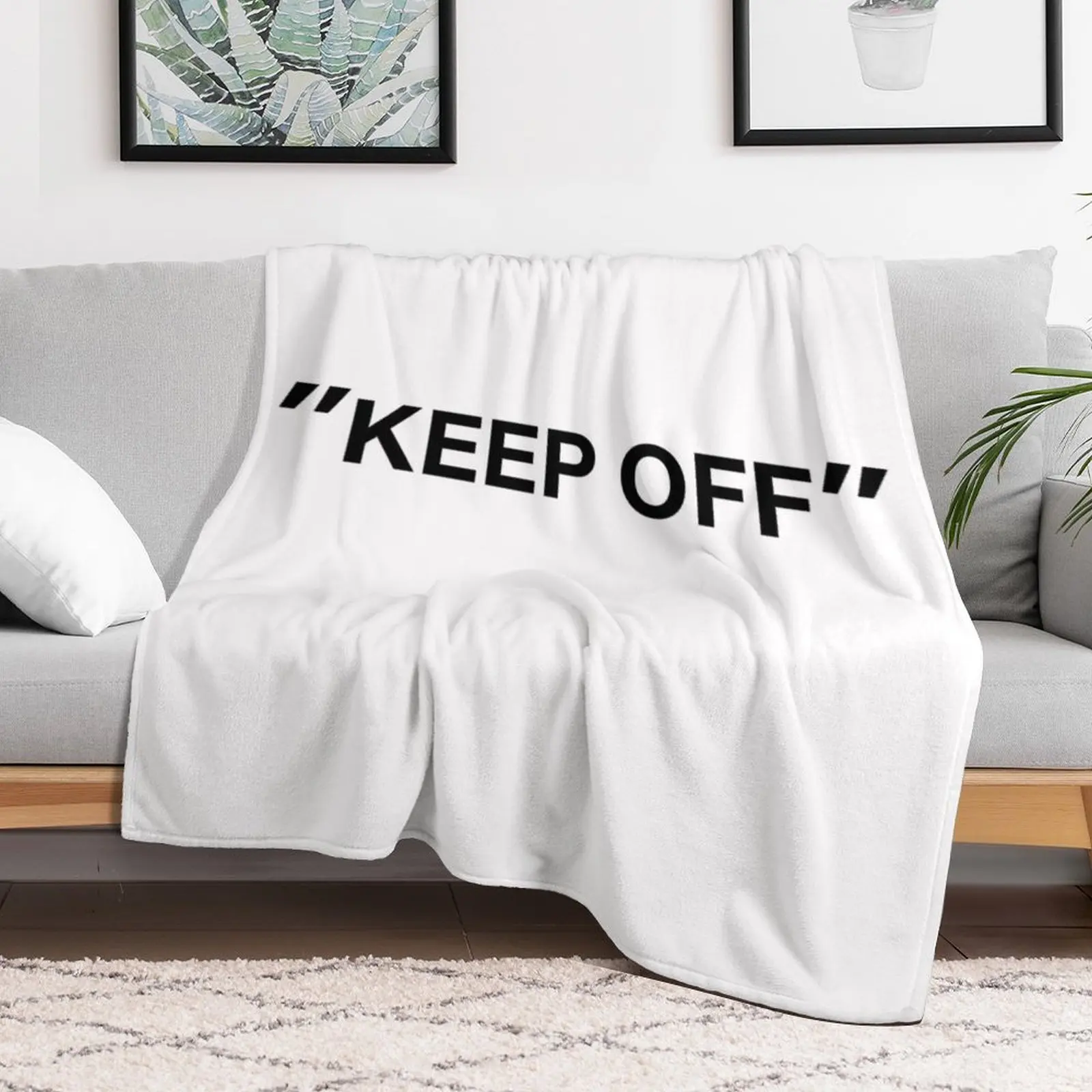 Manta Decorativa KEEP OFF Resi - 3D Printing Quotation reseña y precio