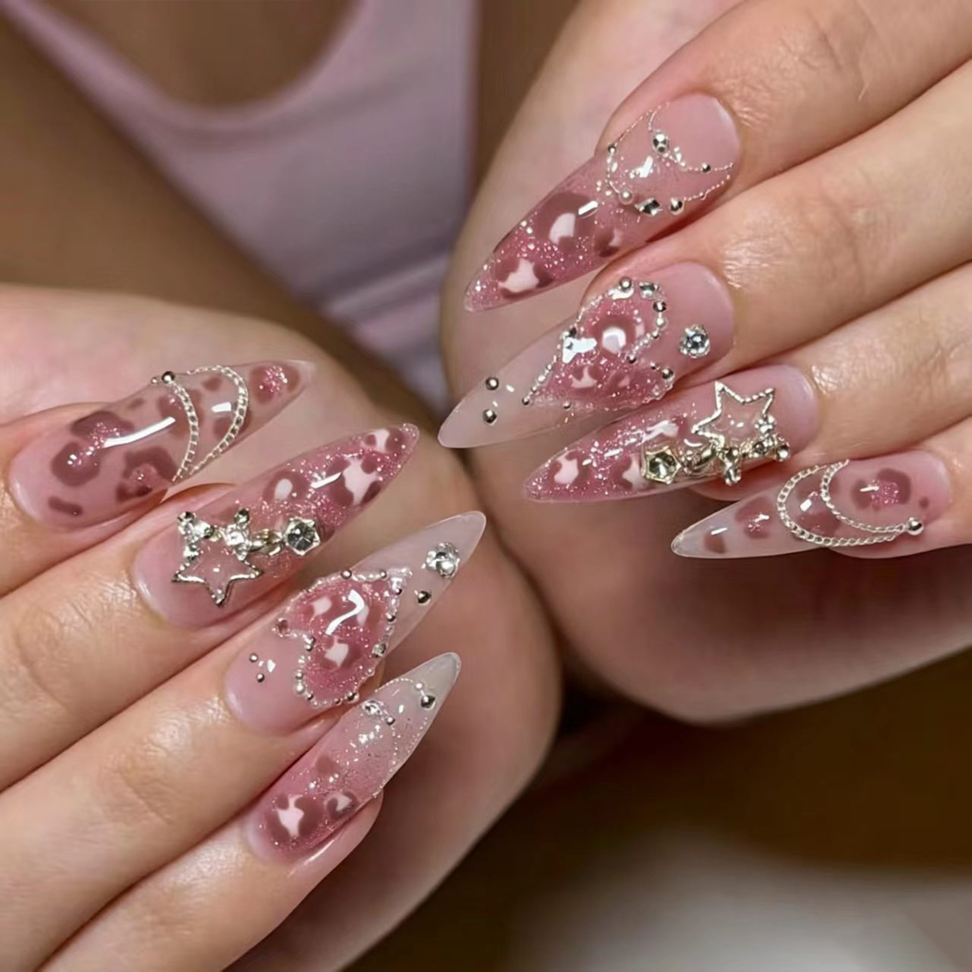 24 Uñas Postizas de Estilo Sti - 3D Printing Abs reseña y precio