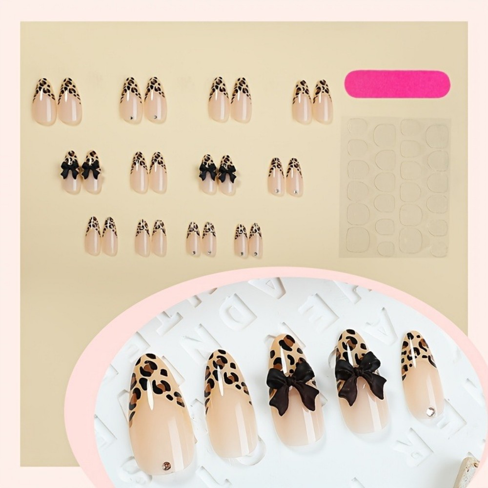 24 Uñas Postizas Francesas con - 3D Printing Abs reseña y precio